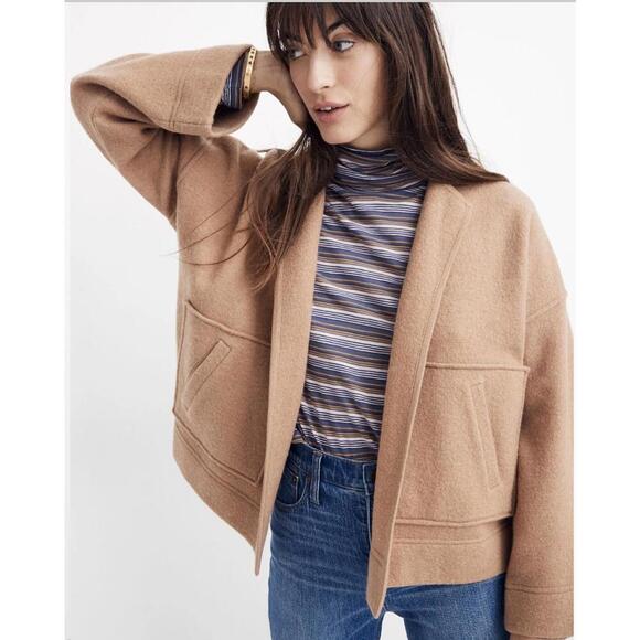 Madewell 100% Merino Wool OVERSIZED Lisbon Sweater-Jacket Size: XXS - Picture 1 of 9